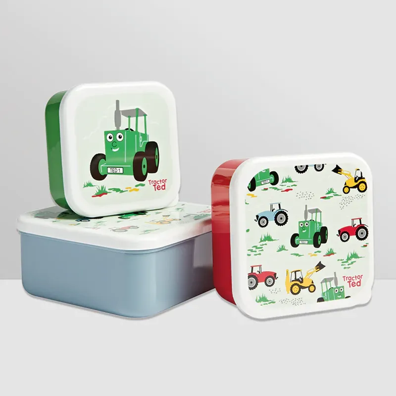 Tractor Ted Machines Snack Pots - Set of 3